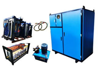 1.0噸中頻爐（鋼殼爐體）